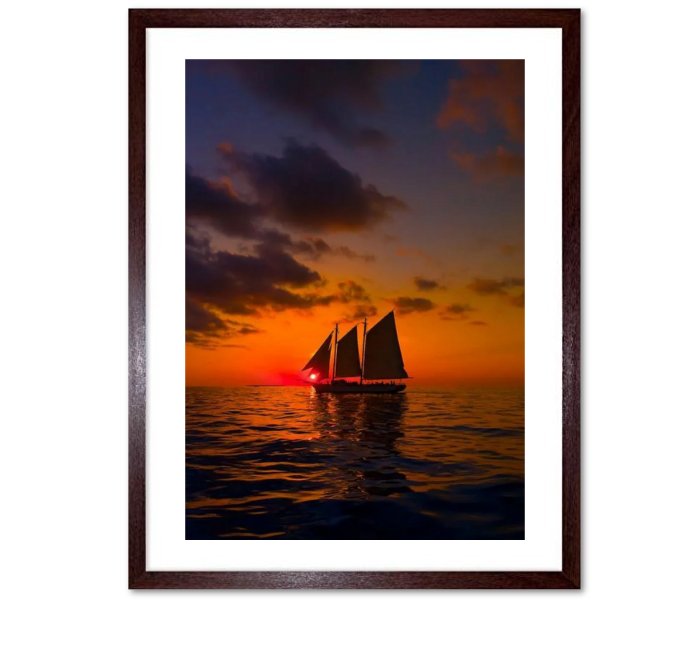 Seascape Framed Prints